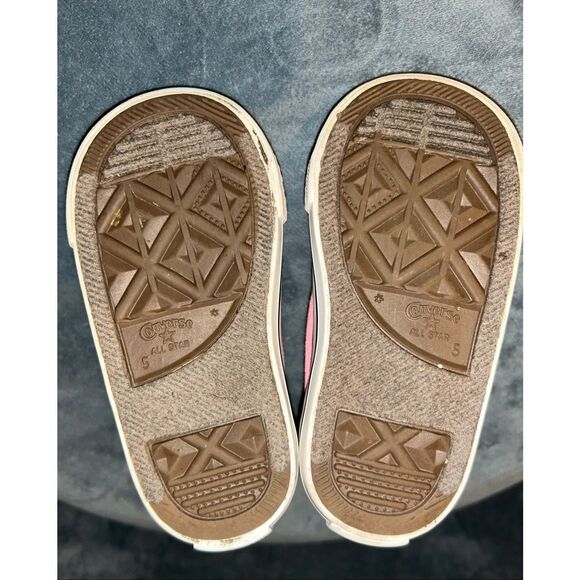 Converse pink high tops size 5 - Picture 7 of 7